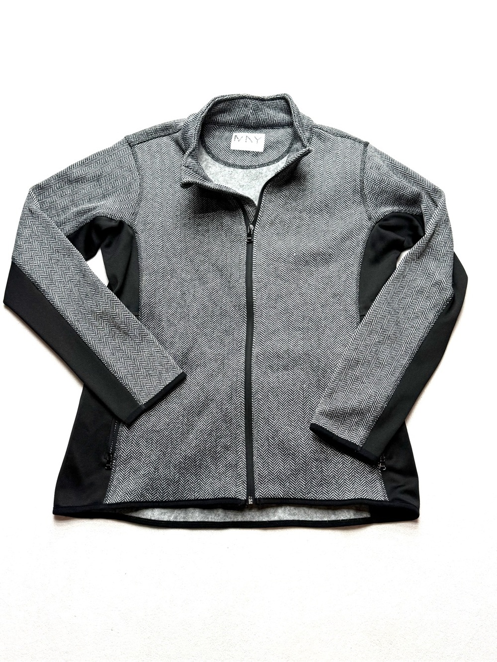 Marc New York Gray and Black Sweater Jacket